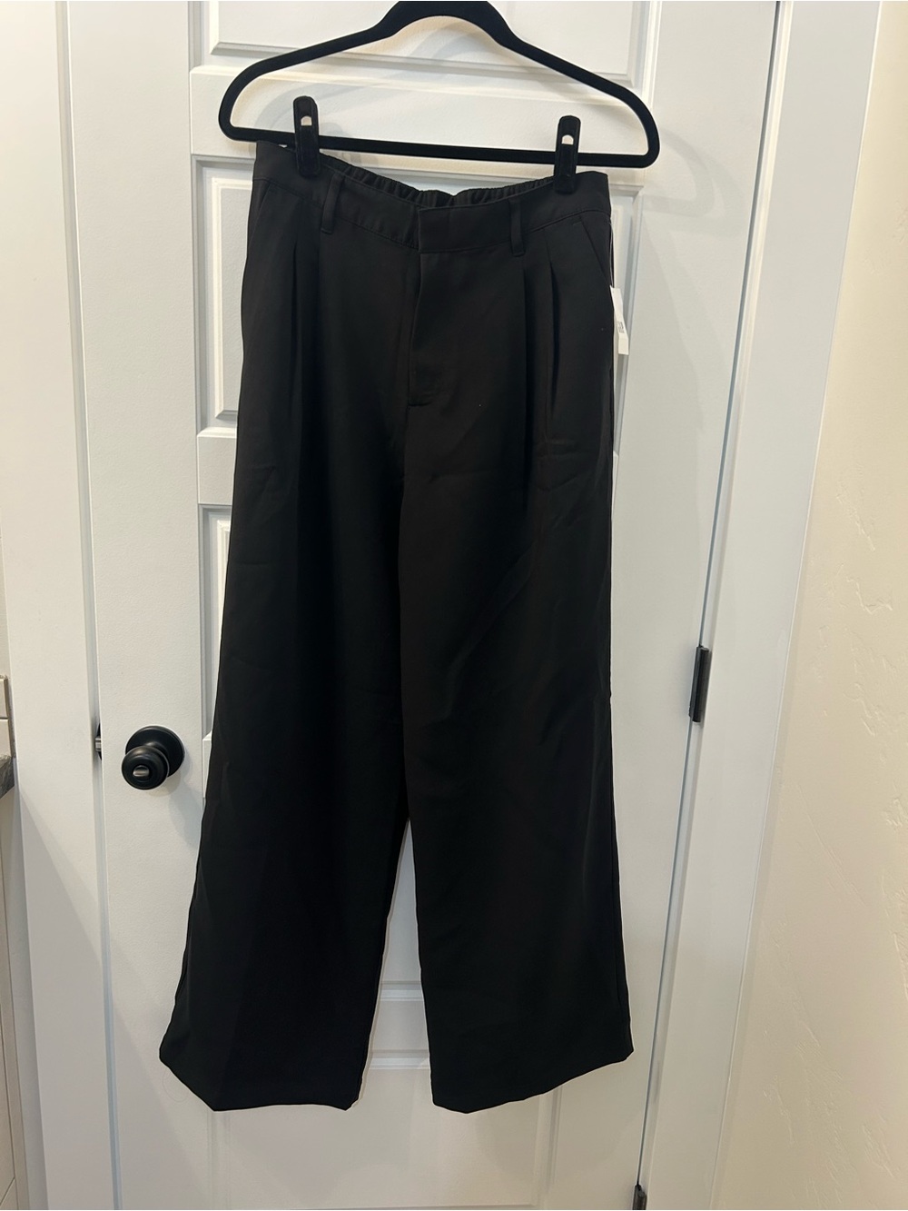 GAP Wide Leg Black Easy Trouser